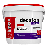 ilmax decoton trafaret Штукатурка декоративная акриловая