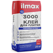 ilmax 3000 Клей для плитки керамика и ГРЕС