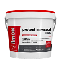 ilmax protect cemcoat PRO Состав пленкообразующий для ухода за свежеуложенными цементными составами