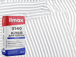 ilmax 3140 Клей для плитки белый 